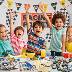 SNLN classroom rewards and party prizes with racing theme.