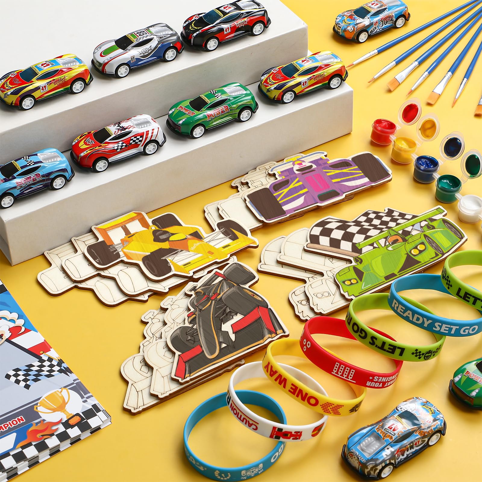 SNLN durable mini cars with smooth edges for safe play.