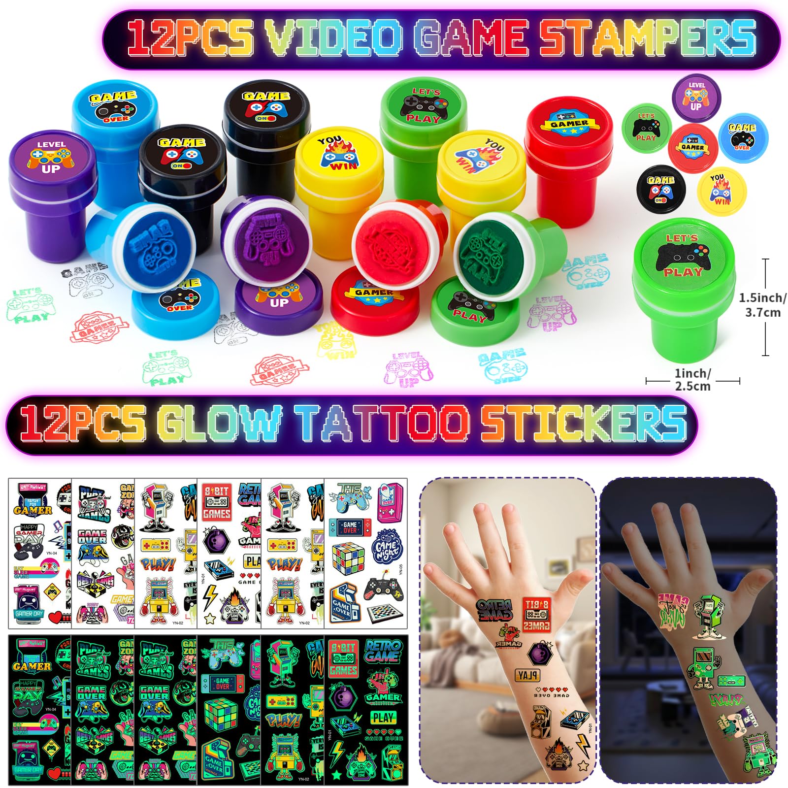 SNLN silicone bracelets with arcade vibes for party swag