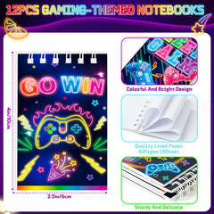 SNLN video game gift bags with colorful patterns for loot bags