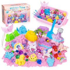 Snookids sensory bin with magic sand 162pcs for creative play