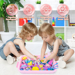Snookids storage sandbox with lid keeps play areas tidy indoors or outside