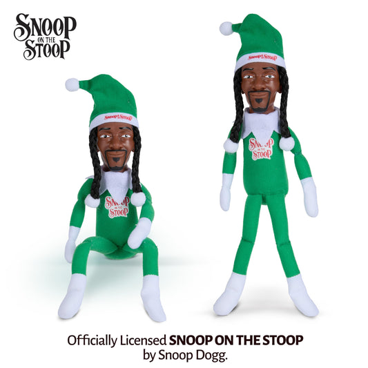 Snoop Dogg Snoop on the Stoop blinged edition elf adds stylish holiday flair.