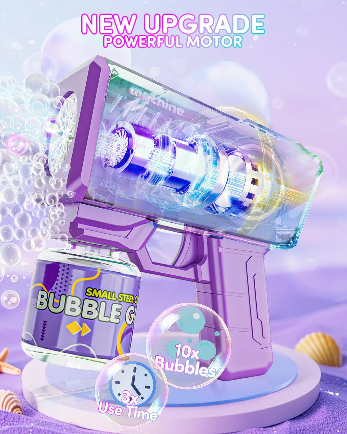 Snowalva 25 sachets refill pack extends bubble playtime