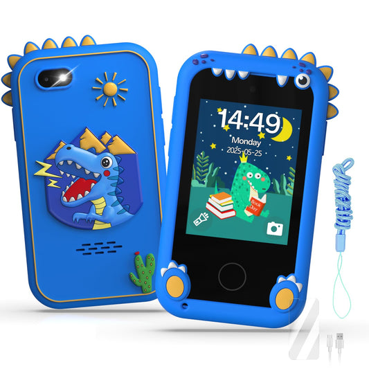 SnowCinda Kids Smart Phone front view shows kid-friendly design for safe play