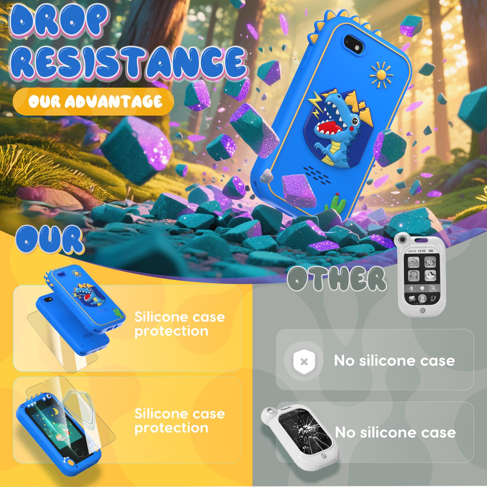 SnowCinda Kids Smart Phone games sample for memory and problem solving through play