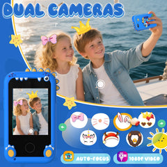 SnowCinda Kids Smart Phone screen close up for interactive learning on the go