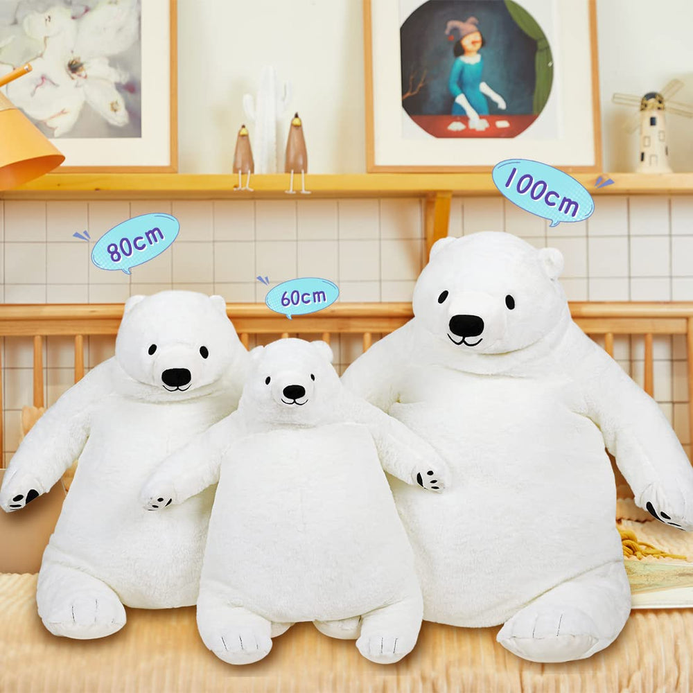 SNOWOLF Djungelskog Bear 100 cm as a room centerpiece and decoration.