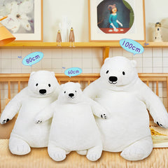 SNOWOLF Djungelskog Bear 100 cm as a room centerpiece and decoration.