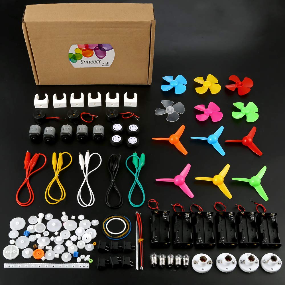 Sntieecr 66-gear set displayed for versatile gear-driven experiments.