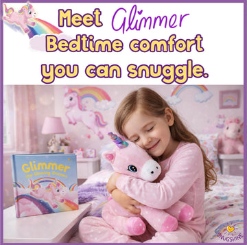 SNUGSHINE Gift Box makes this unicorn set ready for gifting.