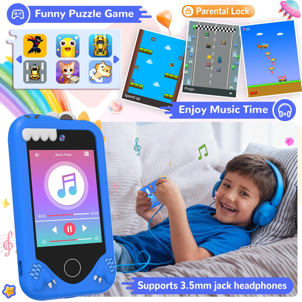 SNWIDA kids smart phone bedtime stories and video player for evenings.