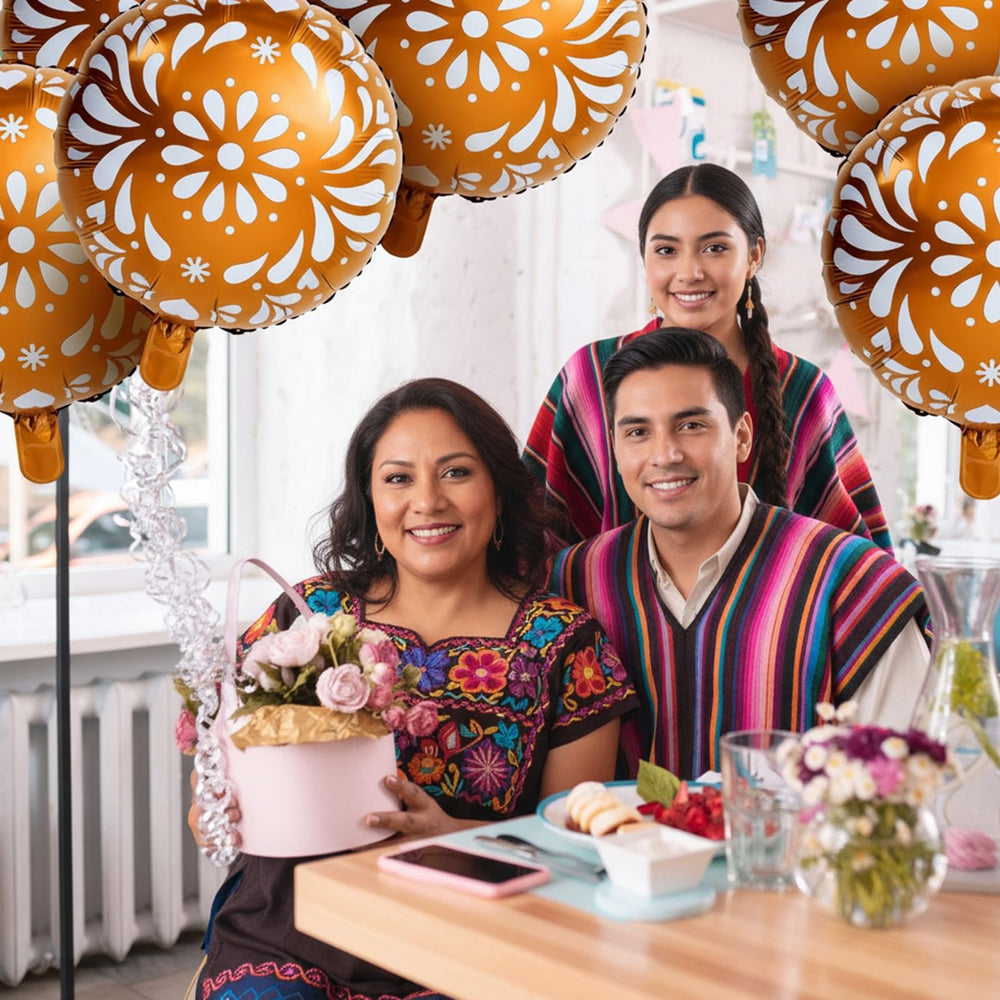 Soaoo Large 18-inch balloon serves as a bold backdrop for photos and ceremonies.