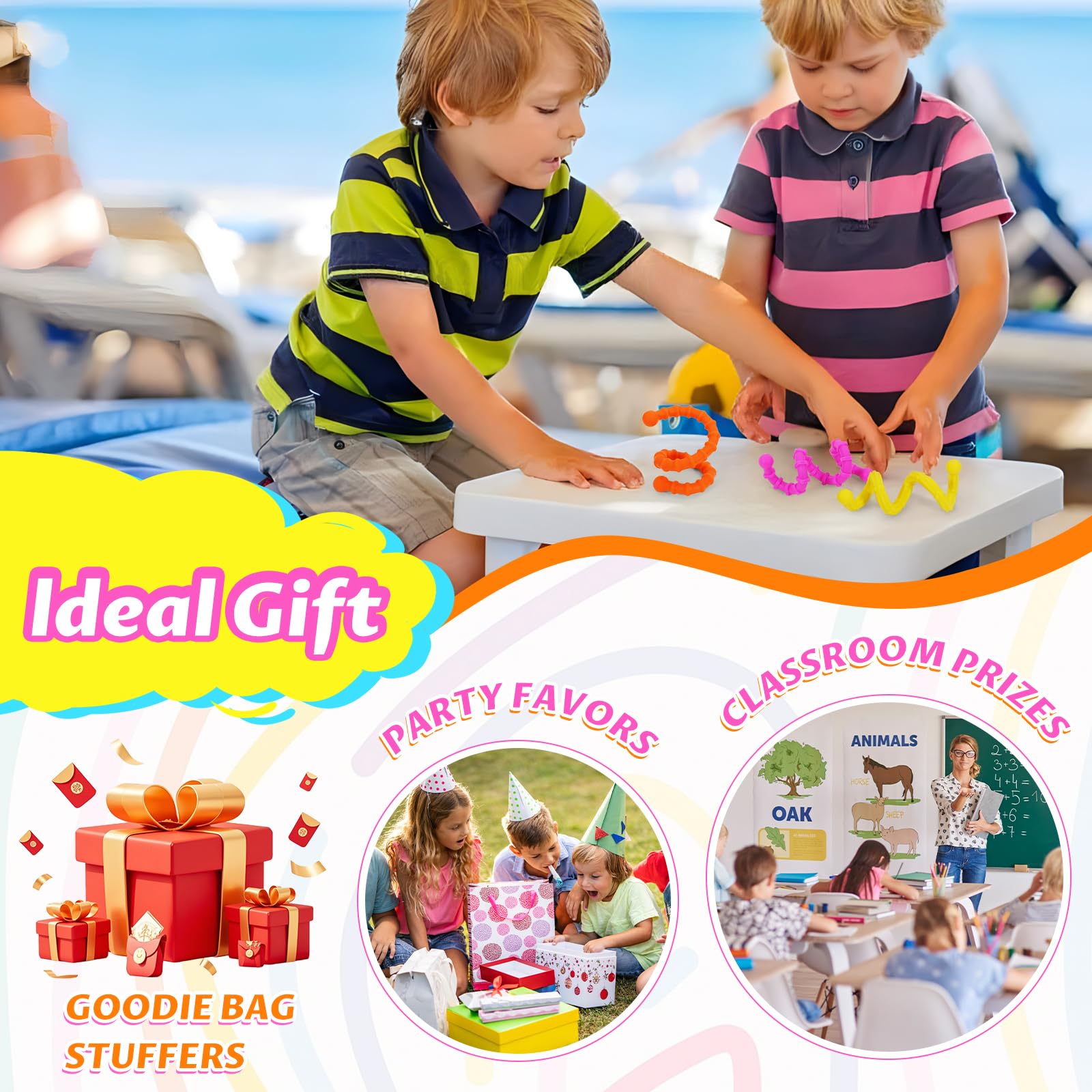Soarly sensory tool sticks are ideal for classrooms, homes, and offices.