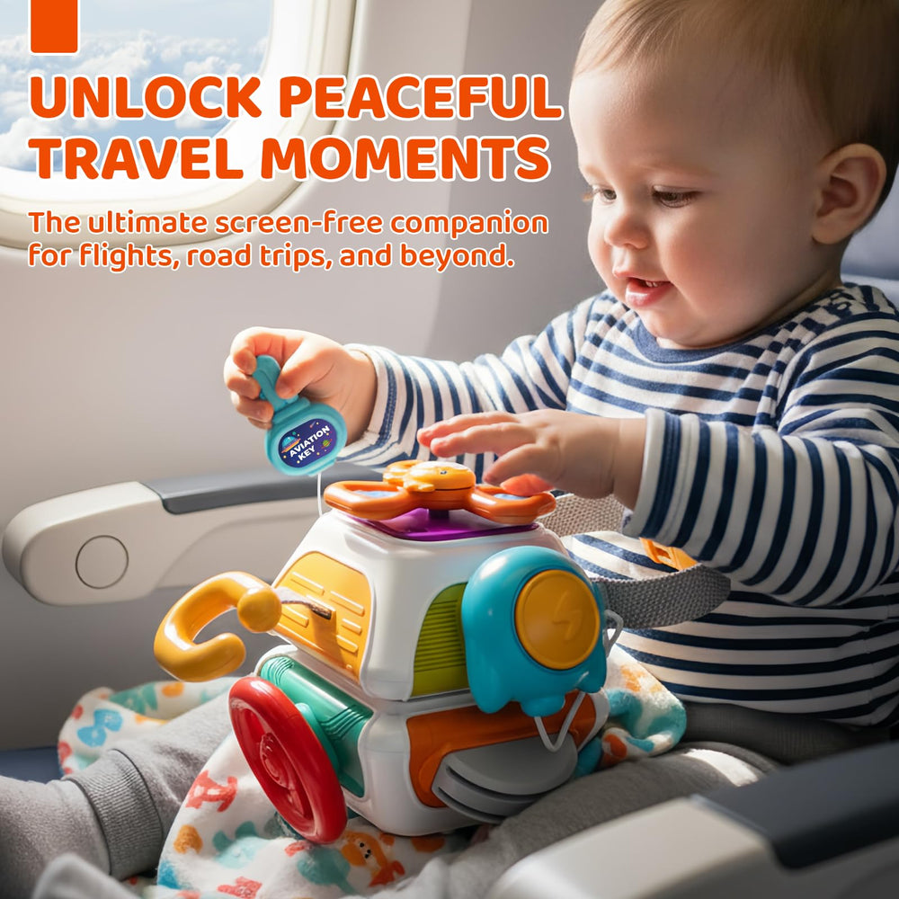 SOCBTNSO keys and locks area demonstrates real-life skill practice for toddlers.