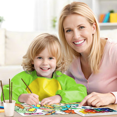 SOCOLER abrasion-resistant material provides durable use for toddler art