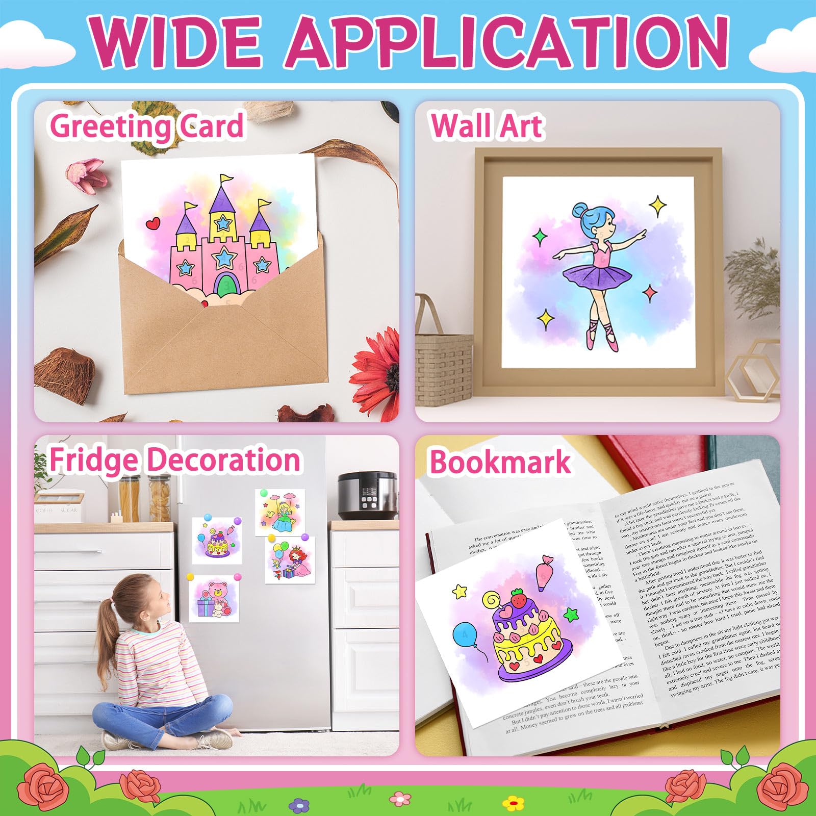 SOCOLER child painting in action during creative play