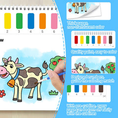 SOCOLER Farm thick-paper texture prevents bleed-through during painting.