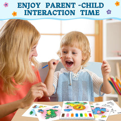 SOCOLER Paint with Water animal pages 08, perfect gift for budding artists ages 1-8