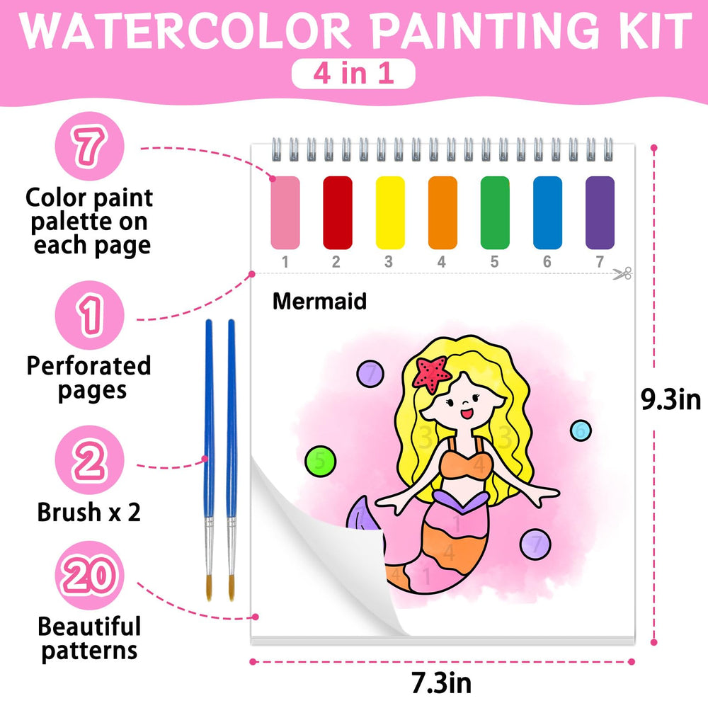 SOCOLER Sea World number-guided patterns guide color matching