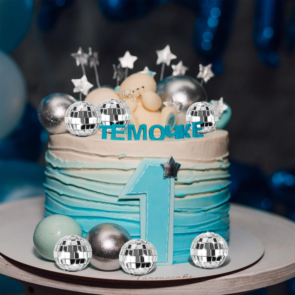 Soelomu 1970s theme disco decoration for party dessert tables