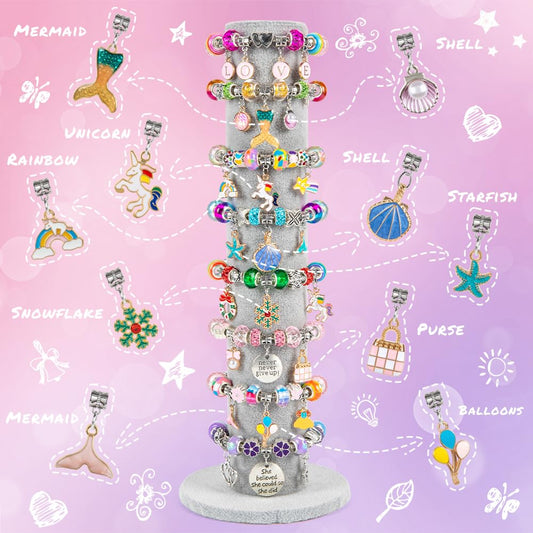 Sofier 125 charms and pendants for colorful DIY jewelry making.