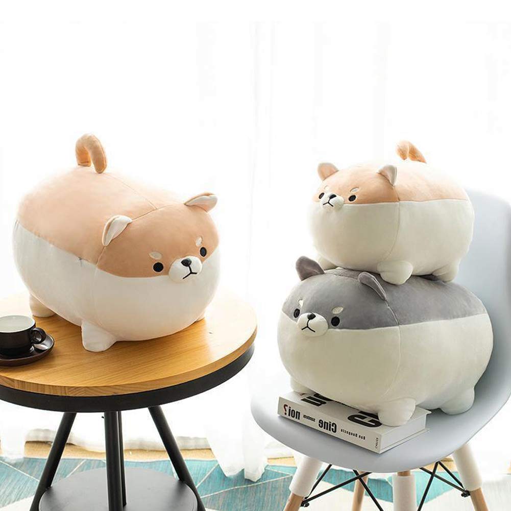 Sofipal Shiba Inu plush pillow close-up fabric, ultra-soft texture for hugs