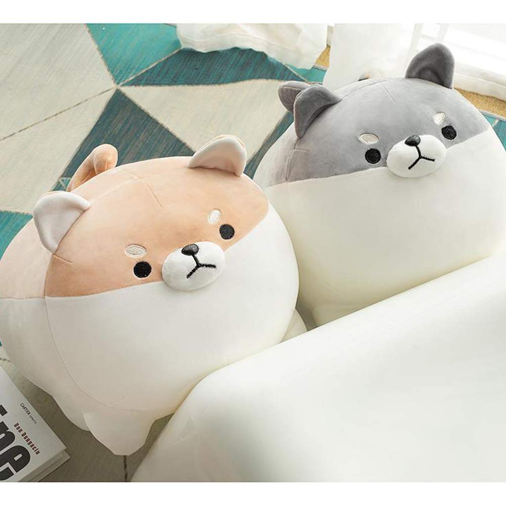 Sofipal Shiba Inu plush pillow cuddly face, adds playful decor to kids' rooms