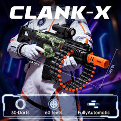 SOFITEN 30-dart rotating drum enables extended battles with less reloading