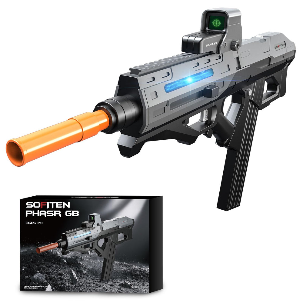 SOFITEN Automic Gel Ball Blaster front view for action-packed play.