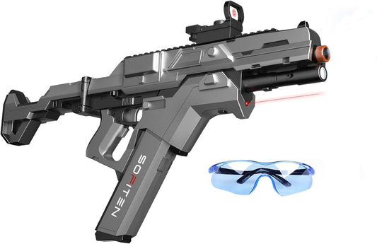 SOFITEN gel ball blaster front view for fast outdoor battles