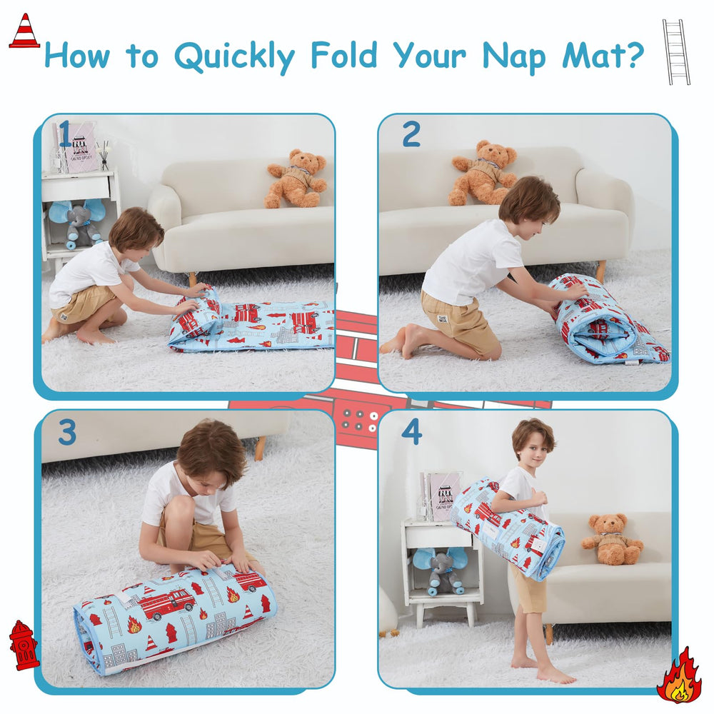 Softan nap mat carry strap: easy to transport and store.