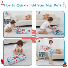 Softan nap mat carry strap: easy to transport and store.