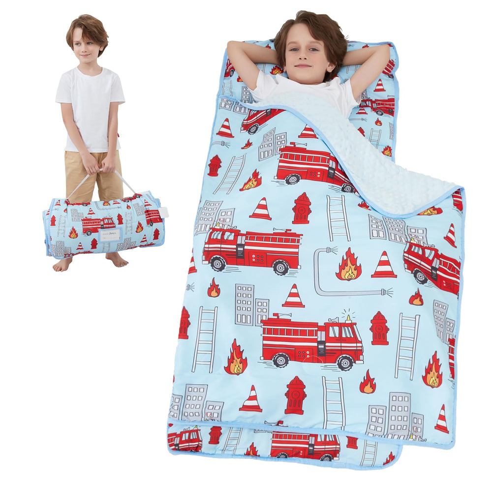 Softan toddler nap mat pillow: cozy sleep surface for daycare.