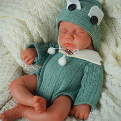 SOFTMARY 12-Inch full silicone doll body with lifelike realism for collectors.