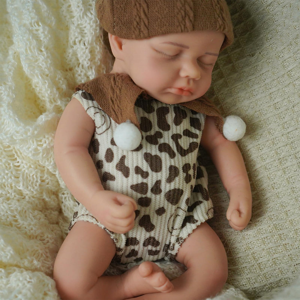 SOFTMARY 12-inch silicone figure with weighty feel ideal for cuddling