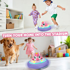 SOGAWEBB Hover Ball with foam bumper protects furniture and feet