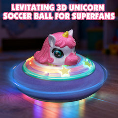 SOGAWEBB Kids playing room with unicorn hover ball