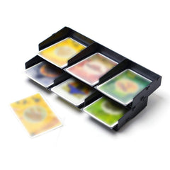 Solid Factory card tray stackable design keeps Settlers of Catan cards organized for easy play