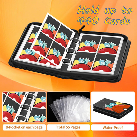 Solopen Pockets Card Binder interior layout for easy organization