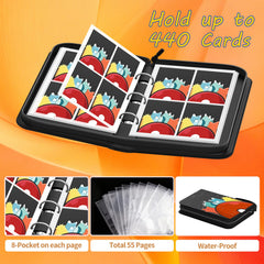 Solopen Pockets Card Binder interior layout for easy organization