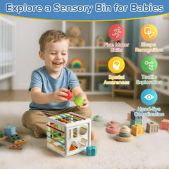 Somastung suction toy spinner attaches to surfaces for quiet, engaging play