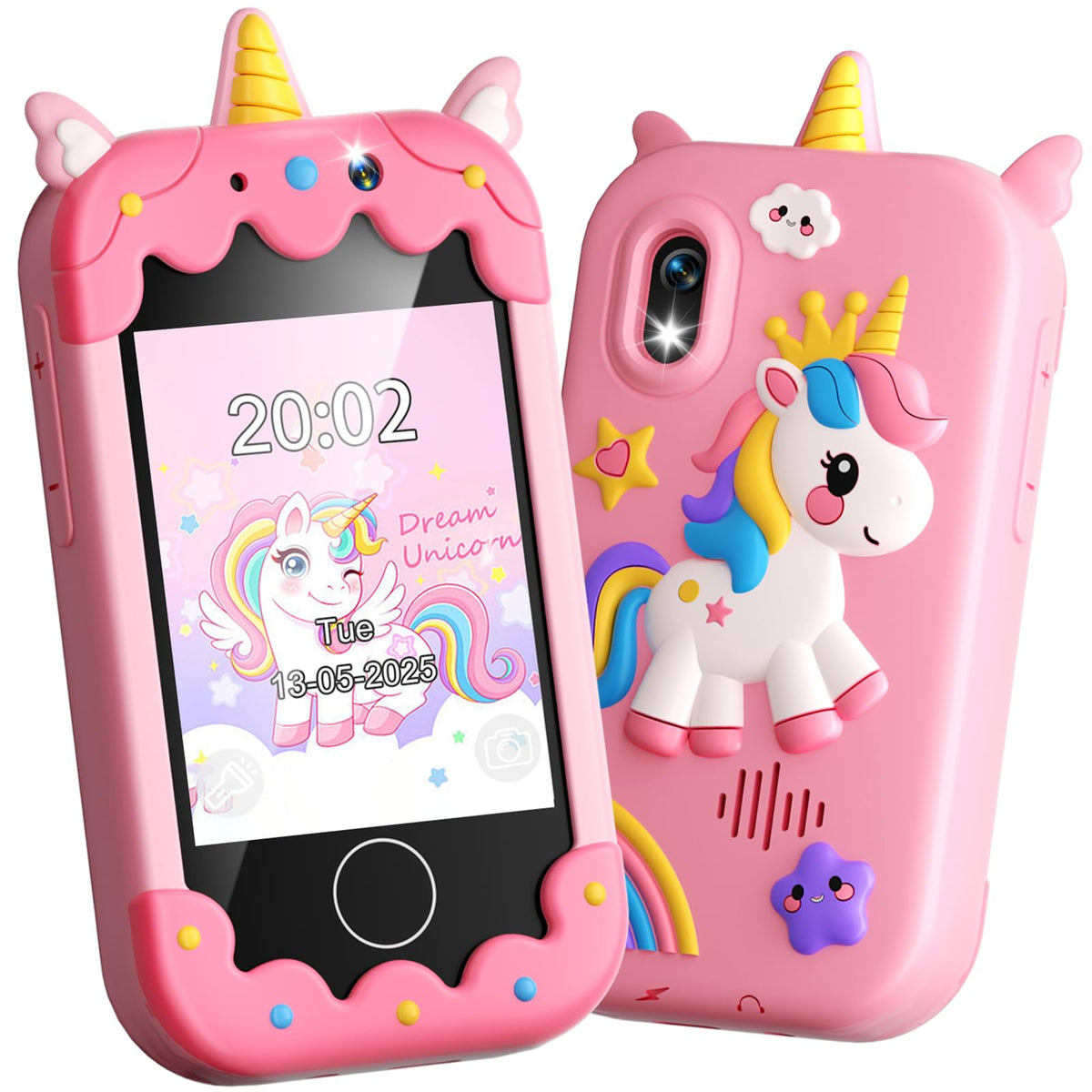 Sompaty Kids Smart Phone 2.8 inch front view, compact for small hands and safe design