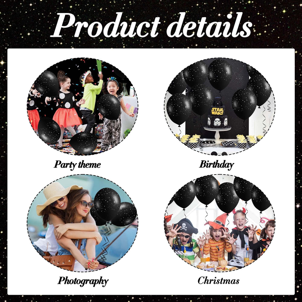 Sondeng galaxy balloons kids party idea boosts festive atmosphere.