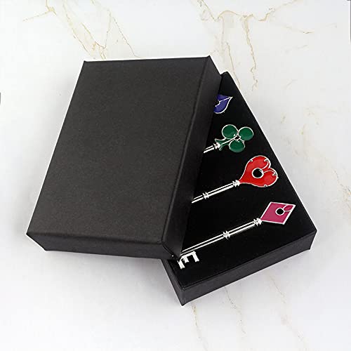 SONGCHANGJEWELRY remake keys blue closeup emphasizes vibrant color and collectability