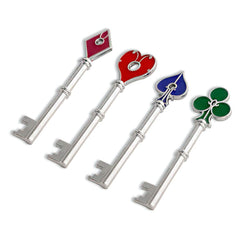 SONGCHANGJEWELRY remake keys set in red green blue pink ideal for cosplay and collection display