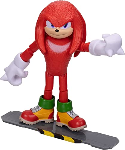 Sonic The Hedgehog 2 movie-inspired display for imaginative play.