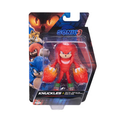 Sonic 3 Knuckles fire fists figure articulation close-up.