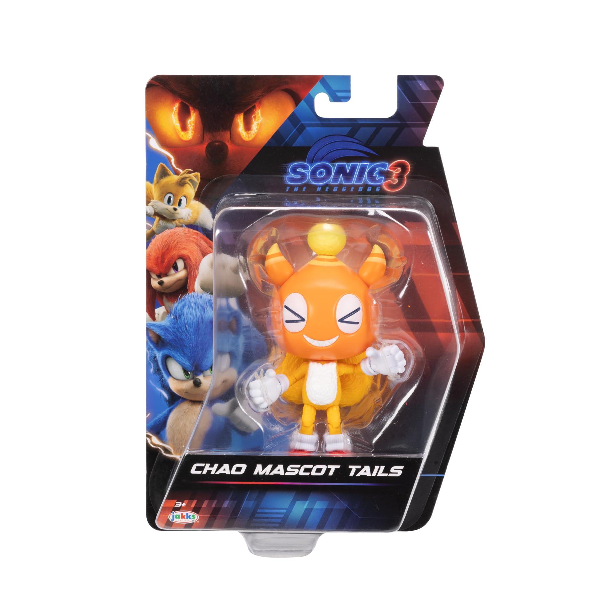 Sonic 3 Chao Mascot Tails 5-inch poseable figure for playtime