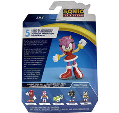 Sonic The Hedgehog Amy mini figure packaging variation, ideal for gift-ready display